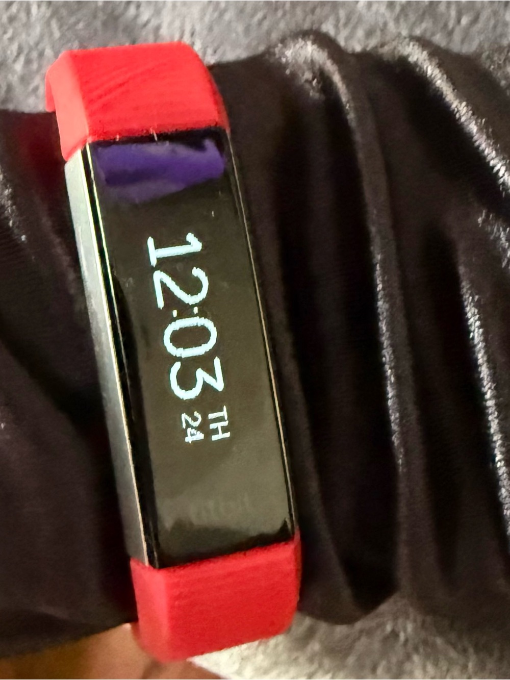 Fitbit Alta HR Fitness Tracker Watch And Charger 3 Interchangeable Bands